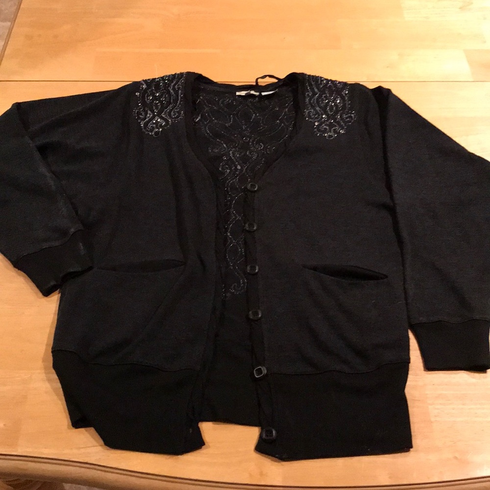 Large Miss Me bling cardigan